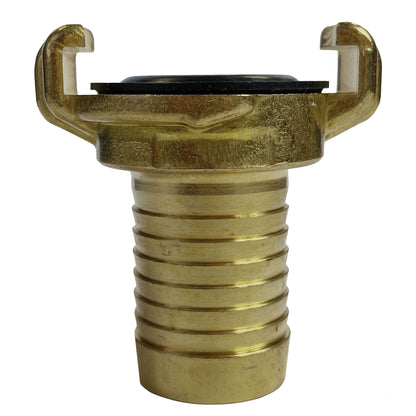 Metal Lever Valve 1" BSPF with Geka Type Claws 25mm Barb