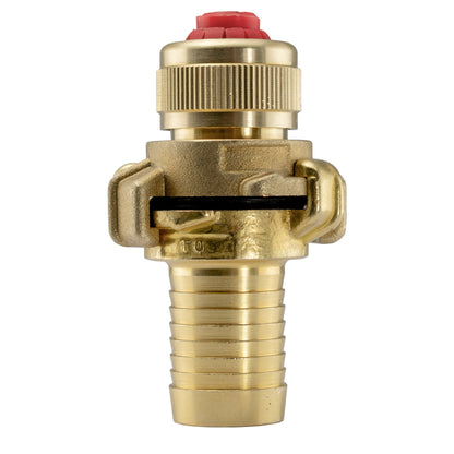 Geka Type Brass Claw Set – 25mm Barb and 1/2” Hose Connector