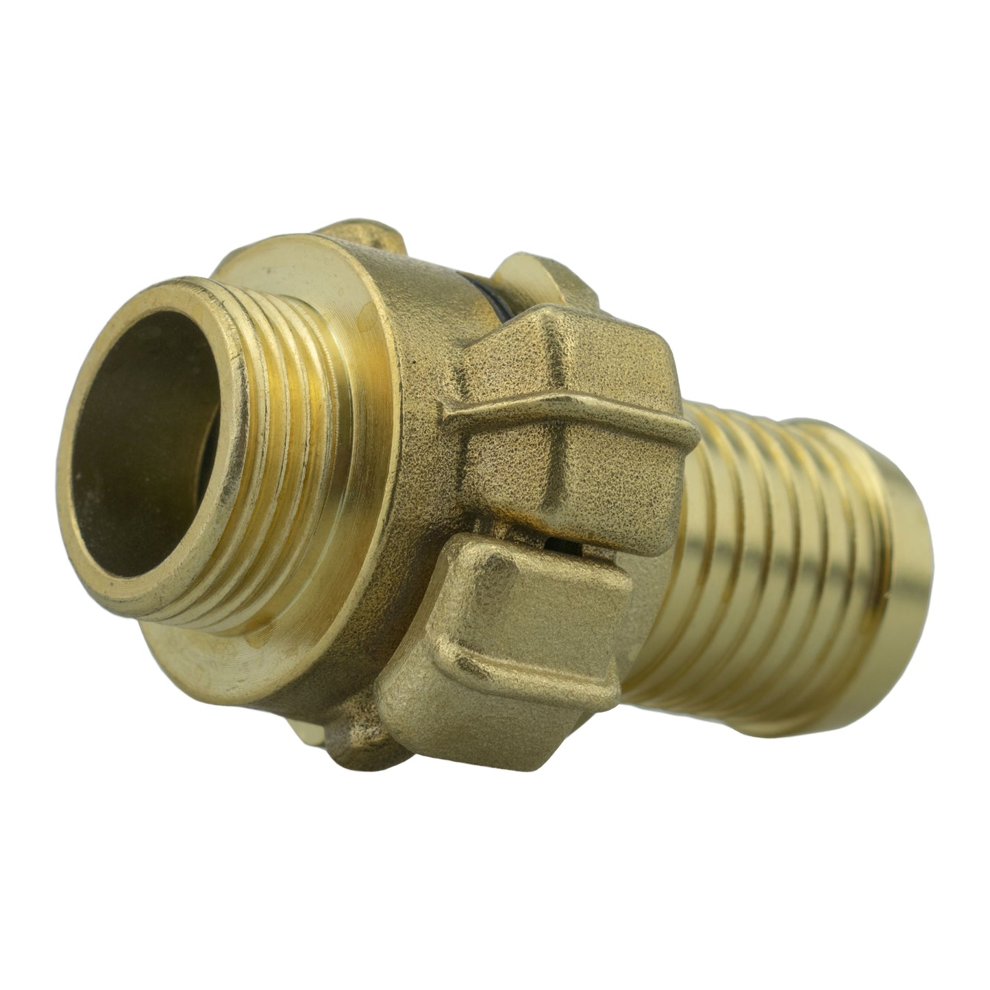 Wall Flange Kit 32mm MDPE + Lever Valve + 25mm Barbed Geka Set