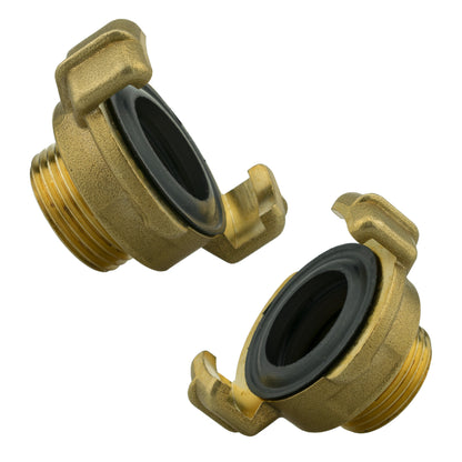 Metal Lever Valve 3/4" BSPF with Geka Type Claw Outlets