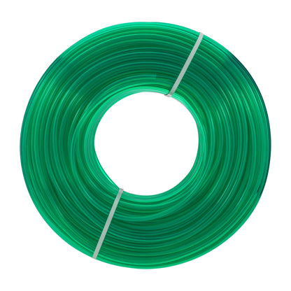 Green Semi-Transparent PVC Pipe 12mm*15mm