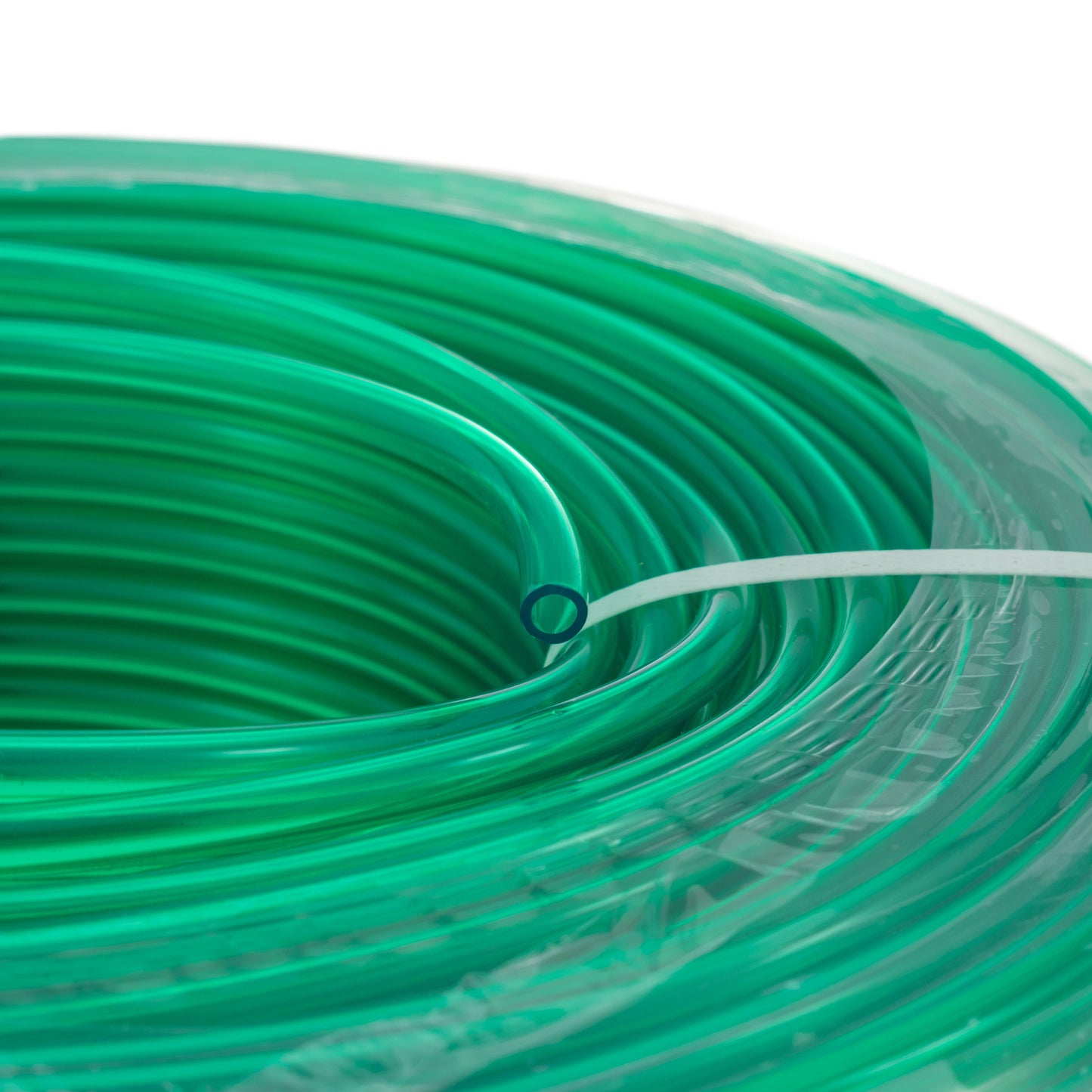 Green Semi-Transparent PVC Pipe 4mm*6mm