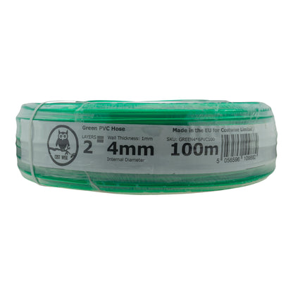 Green Semi-Transparent PVC Pipe 4mm*6mm