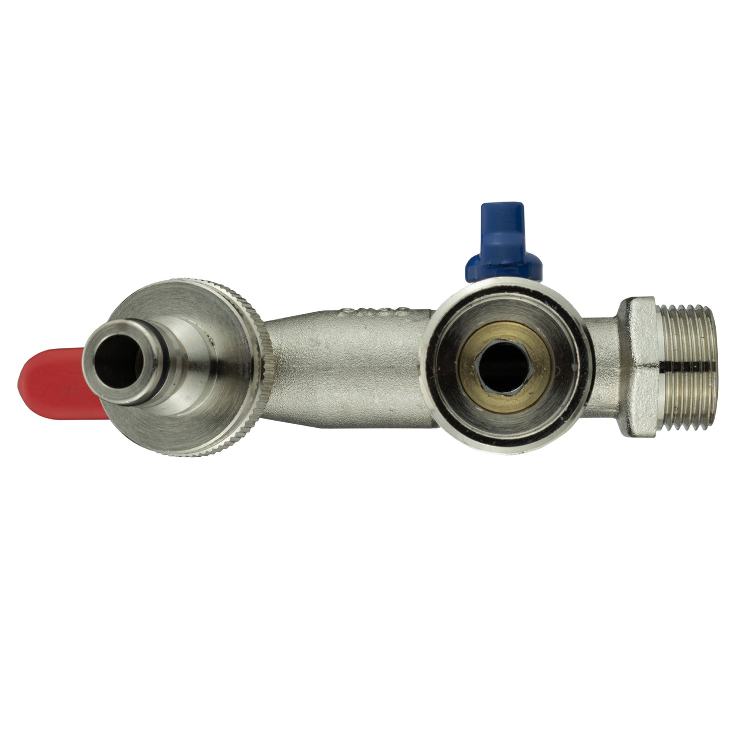 Wall Flange Kit 32mm MDPE + Double Lever Tap ¾” BSP