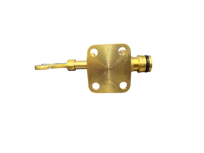 Brass Bib Tap with Quick Connect Inlet, ¾” BSP Thread Outlet, Rooster Design