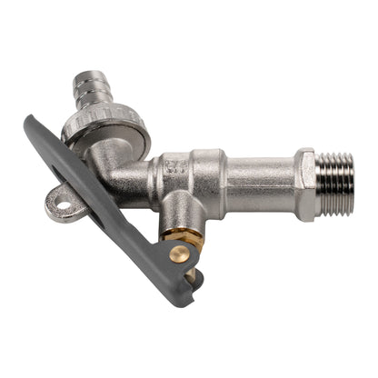 Wall Flange Kit 20mm MDPE - Lever Tap Hose Barb and Lever Lock
