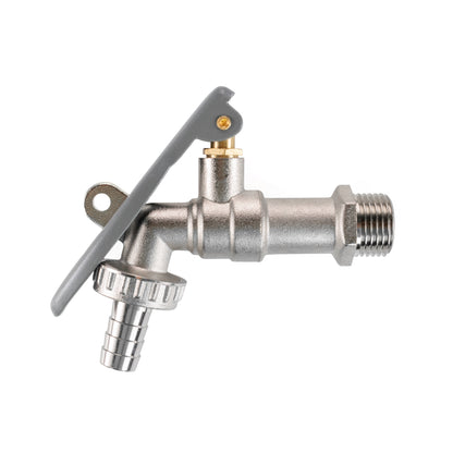 Water Butt Brass Kit 3/4" with Lever Tap Hose Barb and Lever Lock and Drill Bit