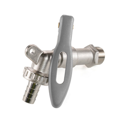 Wall Flange Kit 20mm MDPE - Lever Tap Hose Barb and Lever Lock