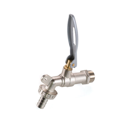 Water Butt Kit 1/2" with Lever Tap Hose Barb and Lever Lock and Drill Bit