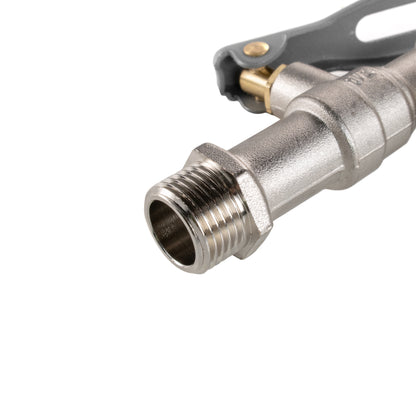 Water Butt Brass Kit 3/4" with Lever Tap Hose Barb and Lever Lock and Drill Bit