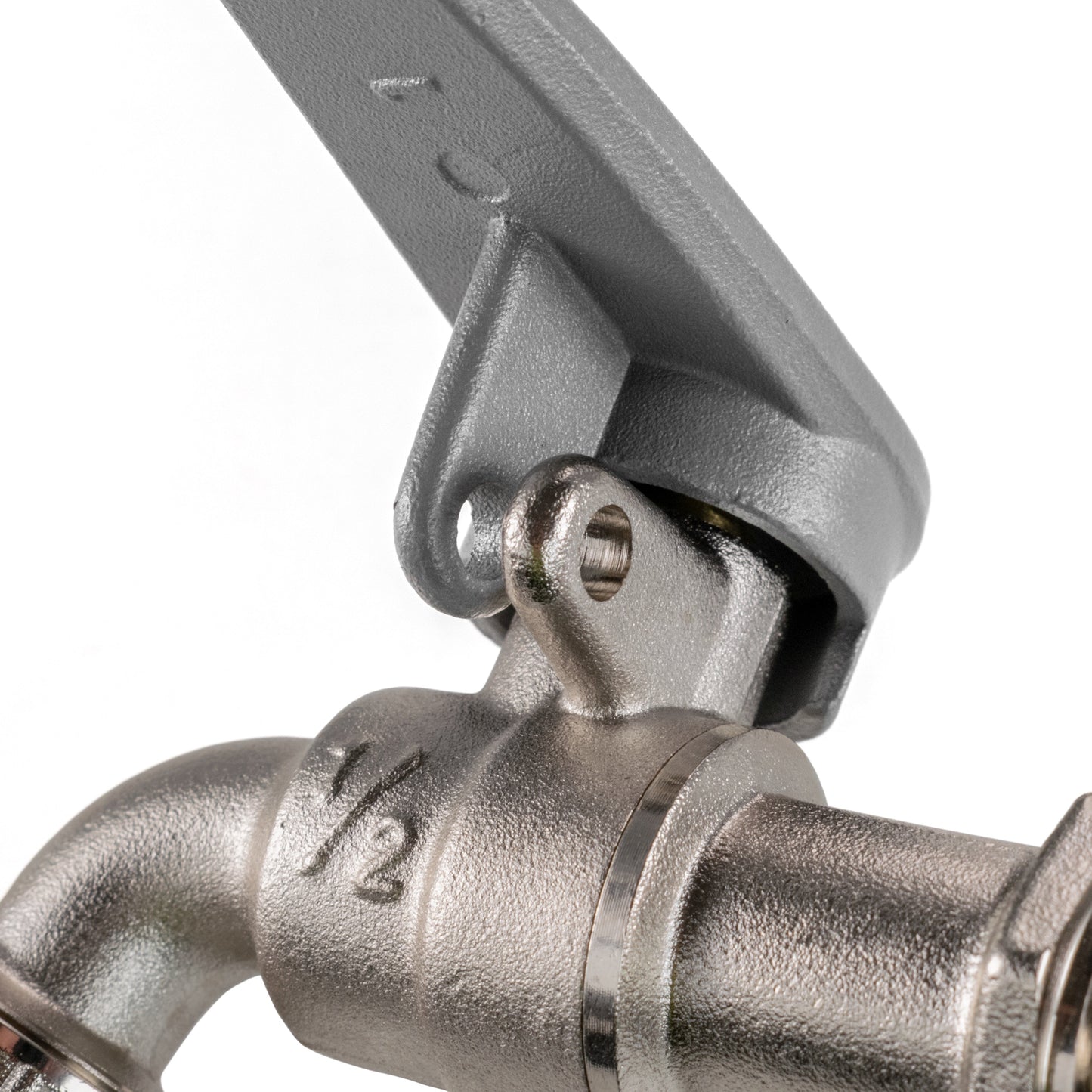 Water Butt Kit 1/2" with Lever Tap Hose Barb and Side Lock and Drill Bit