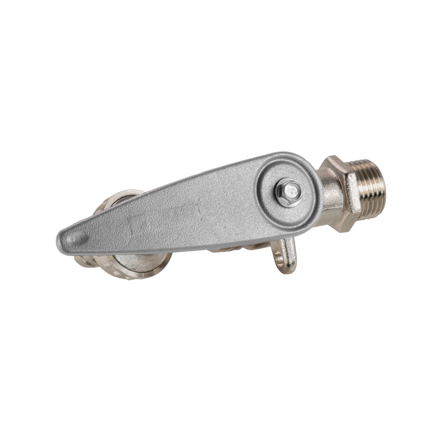 Water Butt Extension Kit 1/2" with Lever Tap Hose Barb and Side Lock and Drill Bit