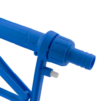 Fuel Gun Blue 3/4" Barb Inlet - Metal Outlet