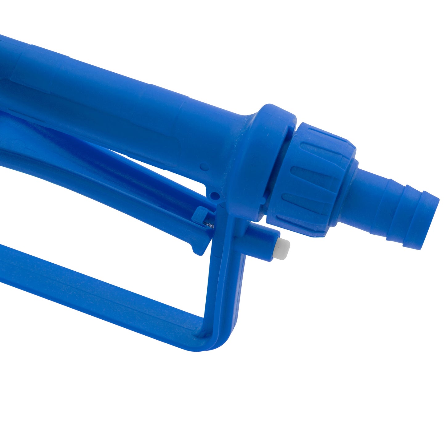 Fuel Gun Blue 3/4" Barb Inlet - Metal Outlet