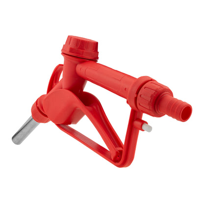 Fuel Gun Red 3/4" Barb Inlet - Metal Outlet