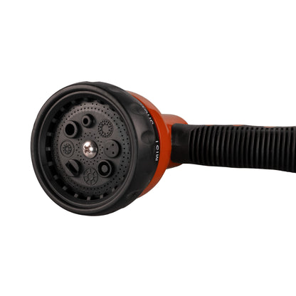 Hose Gun Water Sprayer 8-Pattern Adjustable, Cost Wise Orange