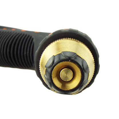 Adjustable Garden Hose Sprayer (Black/Orange Zebra)