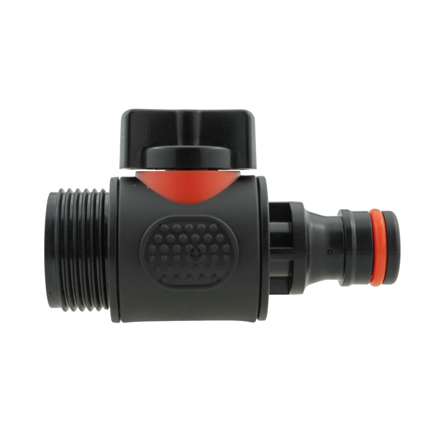 Wall Flange Kit 32mm MDPE + Valve with Male Quick Connector