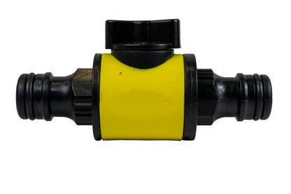 Cost Wise Snap On Male-Male In Line Valve Kit Yellow/Black