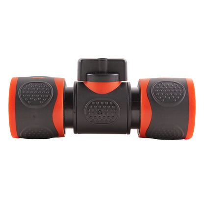In Line Soft Touch Valve Snap-On Female Black