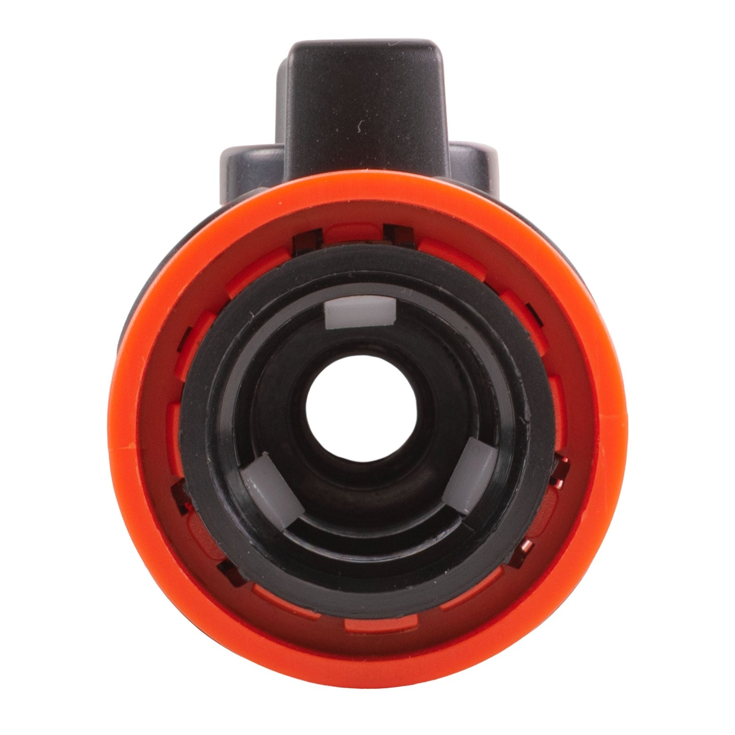 In Line Soft Touch Valve Snap-On Female Black
