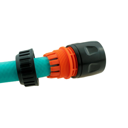 Garden Hose Set Gray (Black Connectors)