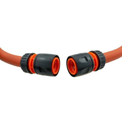 Garden Hose Set Gray (Black Connectors)