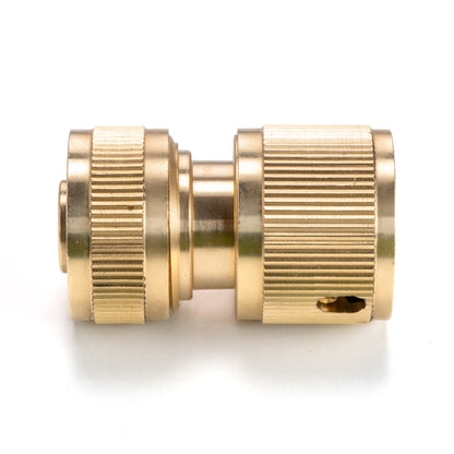 Premium Garden Hose Yellow with Brass Hose Connectors