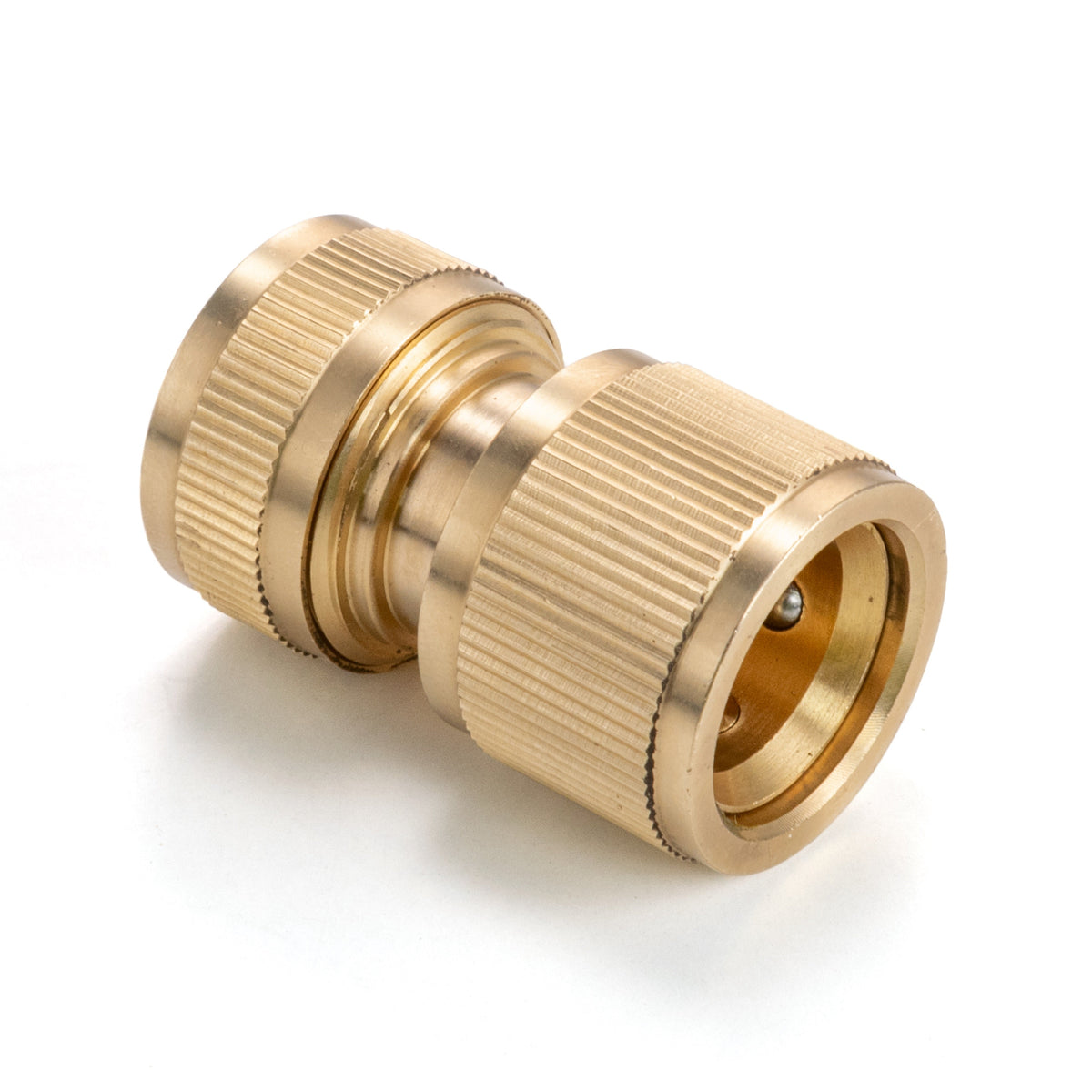 Premium Garden Hose Yellow Set with Brass Quick Connect and 90 Degree Angle Fitting
