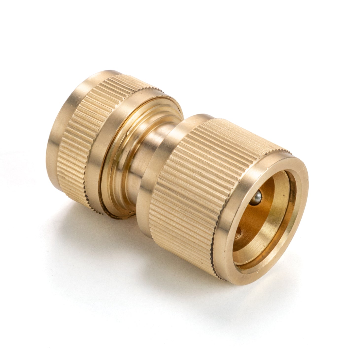 Two Way Tap Splitter Brass 3/4" BSP with 3x Quick Connect 1/2" Hose Connectors