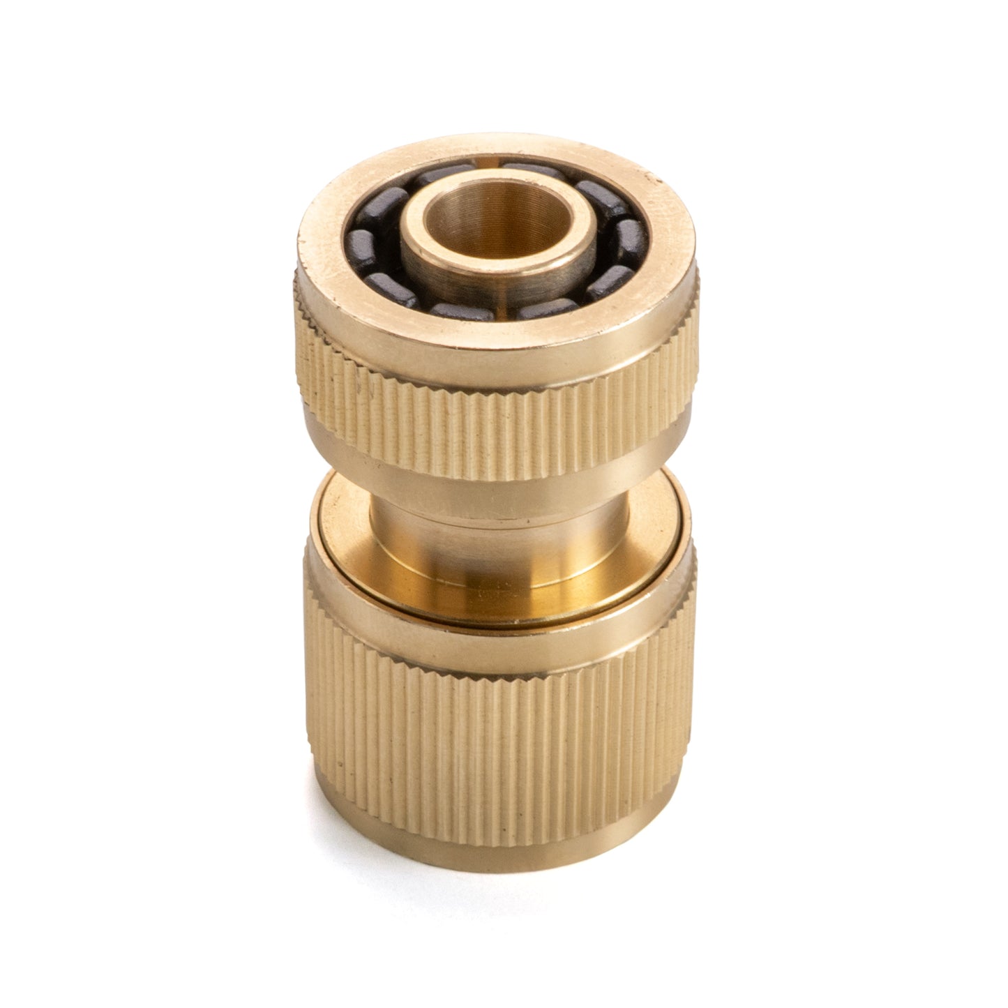 Two Way Tap Splitter Brass 3/4" BSP with 3x Quick Connect 1/2" Hose Connectors
