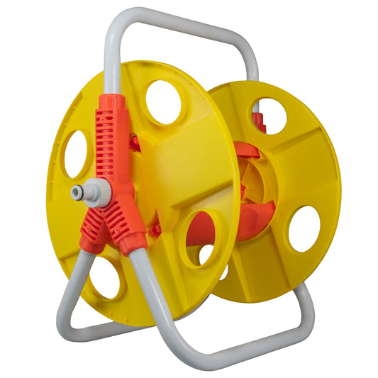 Hose Reel for 20m 1/2" Garden Hose Yellow