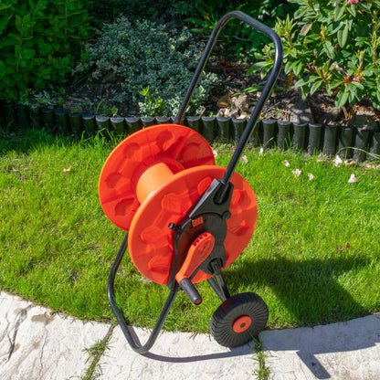Hose Cart with Wheels for 60m 1/2" Garden Hose CW