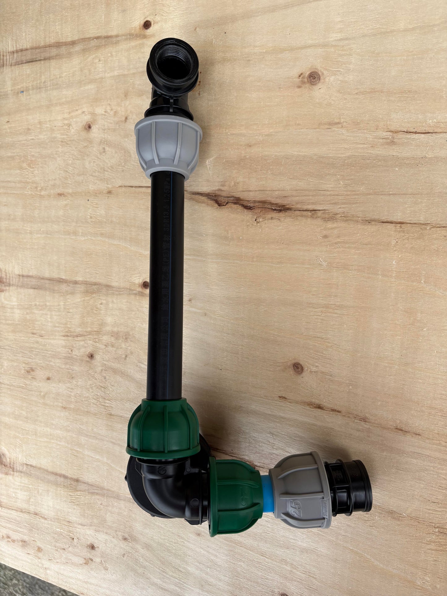 IBC 25cm Riser Tap Connection Kit with Side Tap