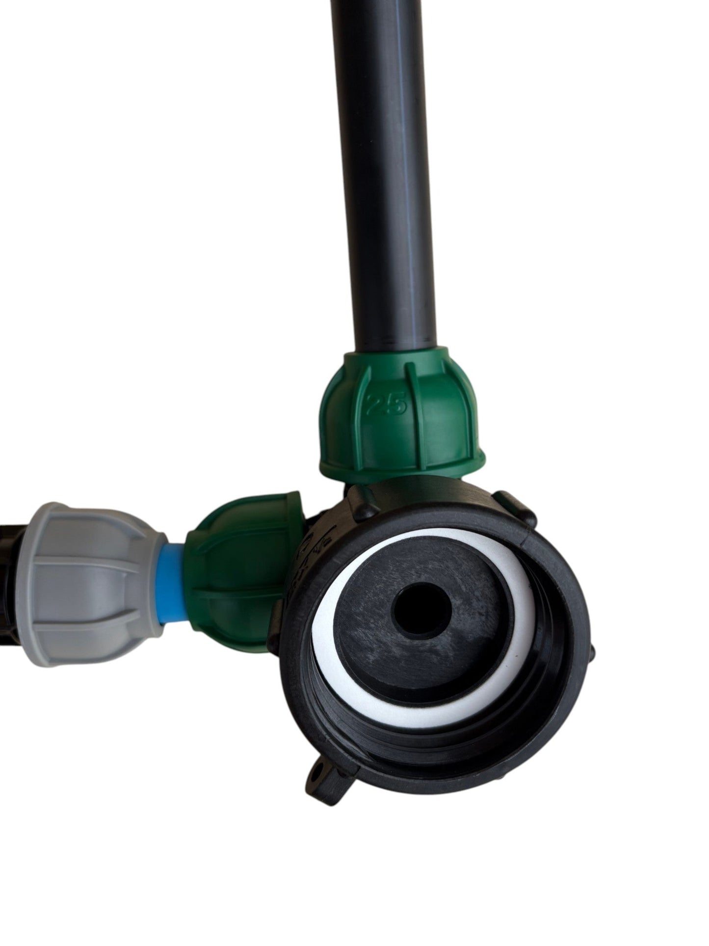 IBC 25cm Riser Tap Connection Kit with Side Tap