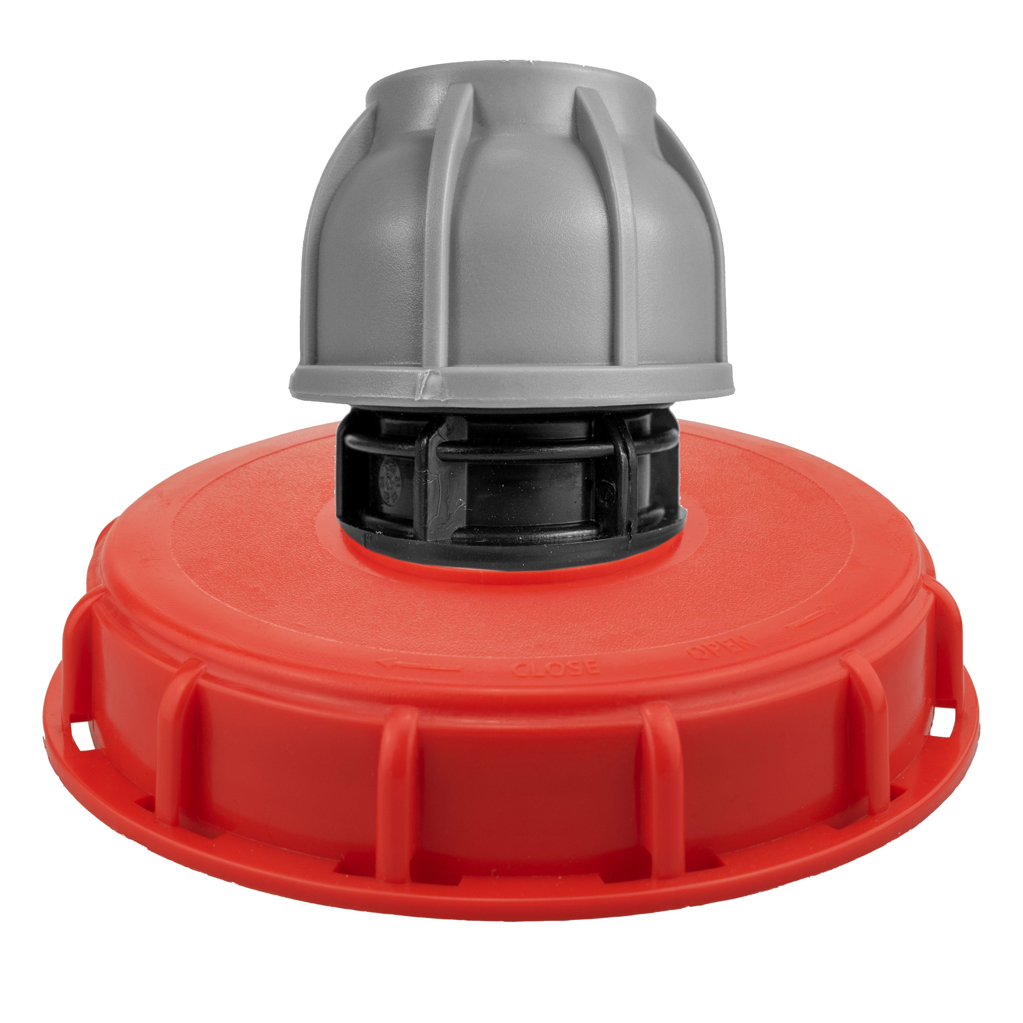 IBC 6-inch Cap Kit with 50mm MDPE Straight – Best4Trade-Retail