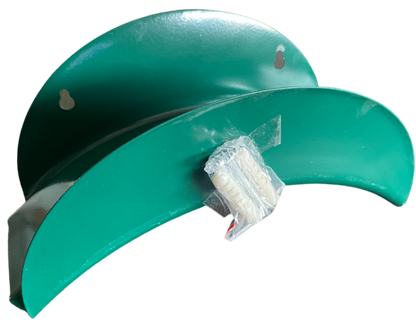 Metal Hose Hanger Green