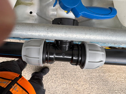 IBC 3-Tank Joining Kit Via 50 mm Pipe