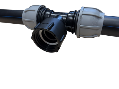 IBC 4-Tank Joining Kit Via 50mm Pipe