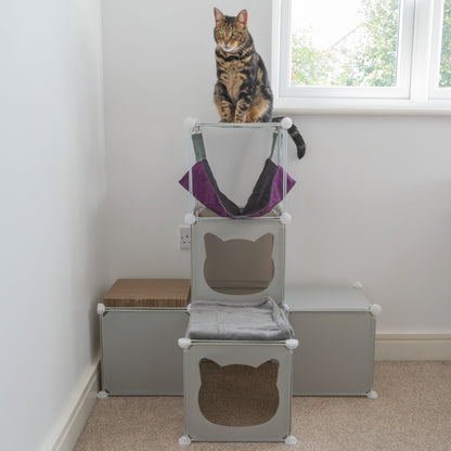 Kitty Cubby Cat Cube Play Tower MIDI