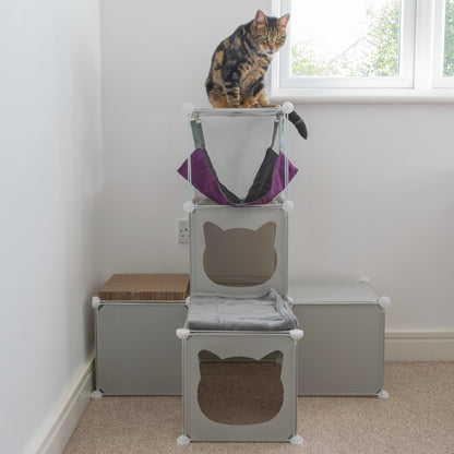 Kitty Cubby Cat Cube Play Tower MIDI