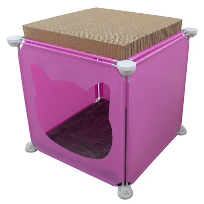 Kitty Cubby Cat Cube Play House MINI