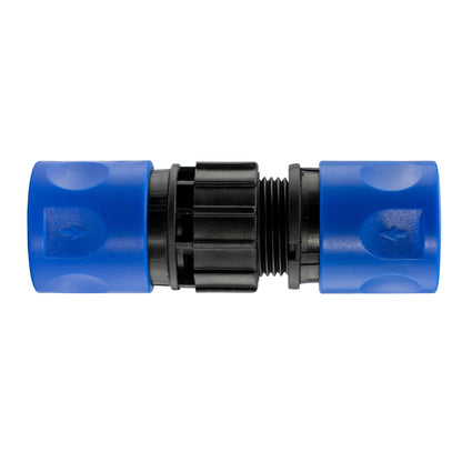 Male & Female Threaded Hose Quick Connector Set (Blue)