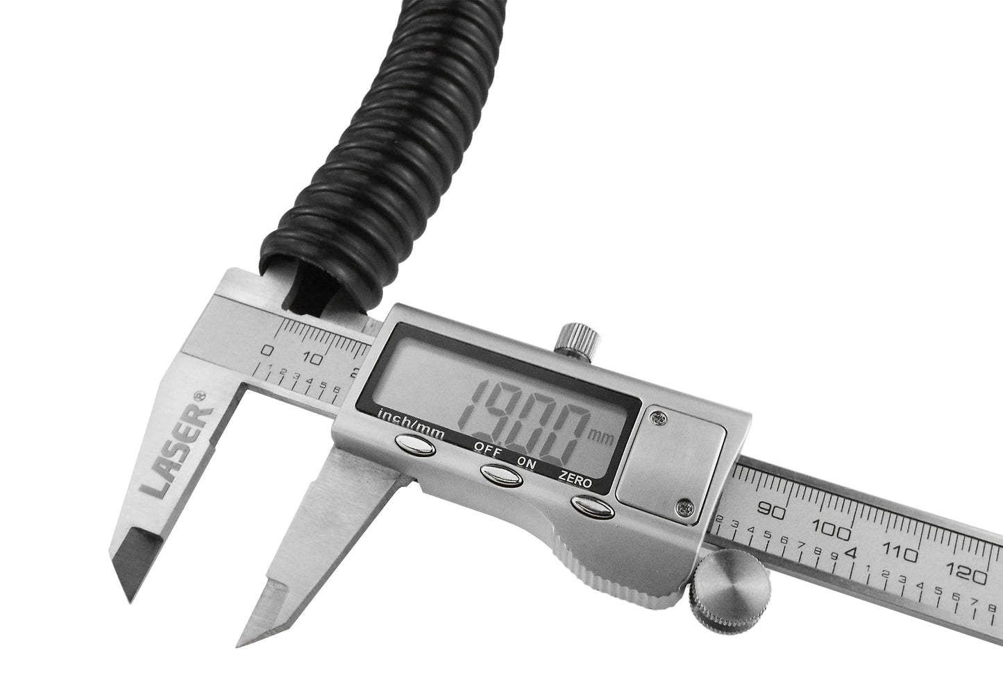 Corrugated Pipe 3/4" (19mm) with 2 x Double Wire Clips Set