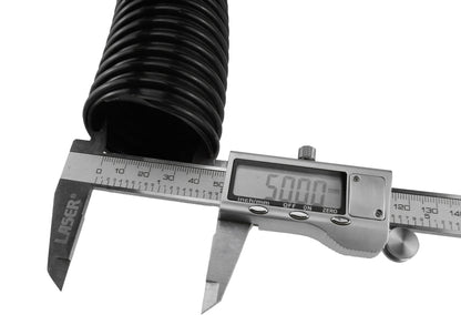 Corrugated Pipe 2" (50mm) with 2 x Double Wire Clips Set