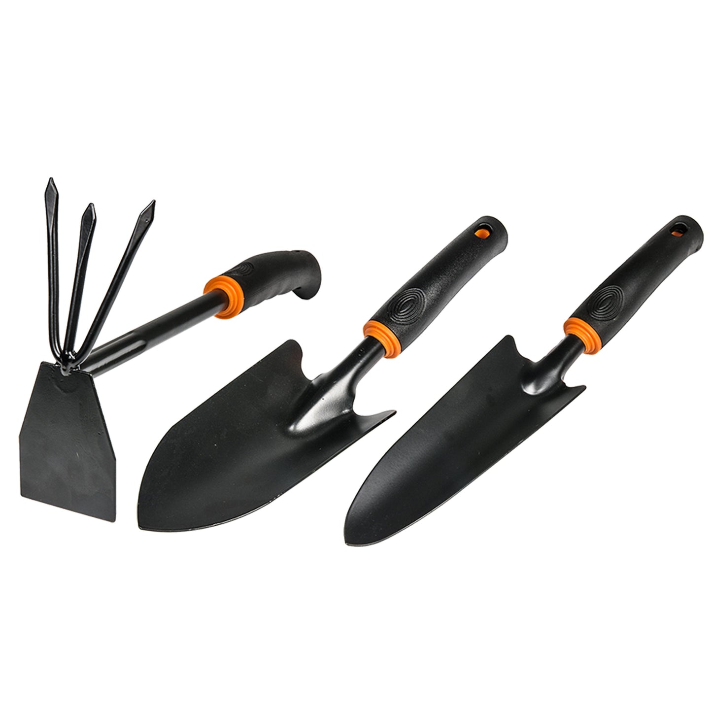 Digger-Hoe, Narrow Spade and Wide Spade Garden Tool Set