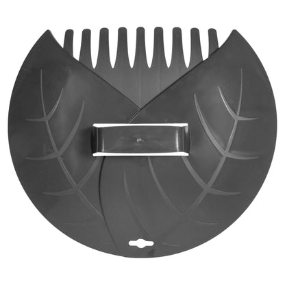 Leaf Grab Garden Cleaning Scoops, Dark Gray