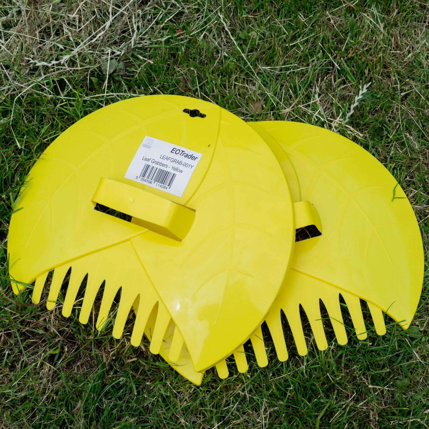 Leaf Grab Garden Cleaning Scoops, Yellow