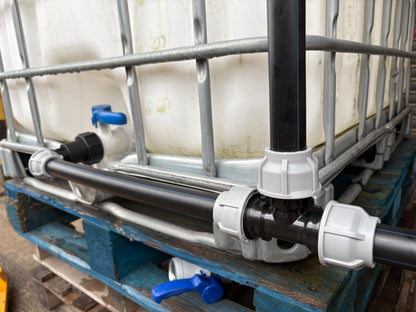 IBC 3-Tank Joining Kit Via 32 mm Pipe