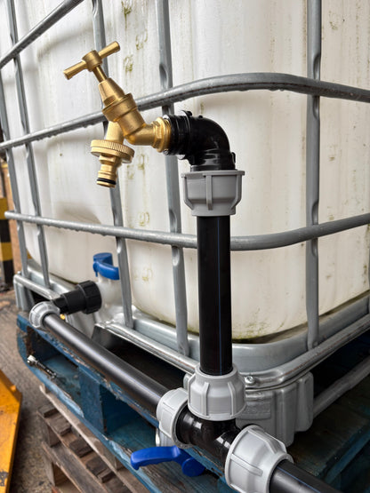 IBC 3-Tank Joining Kit Via 32 mm Pipe